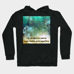 Treasures are not always visible on the surface Hoodie